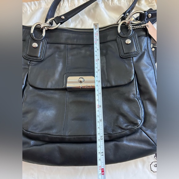 Black Coach Kristen Shoulder Bag - Picture 2 of 8